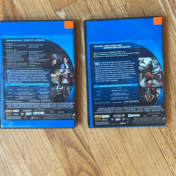 Spider-Man 2 & 3 DVD SET - Picture 2 of 3